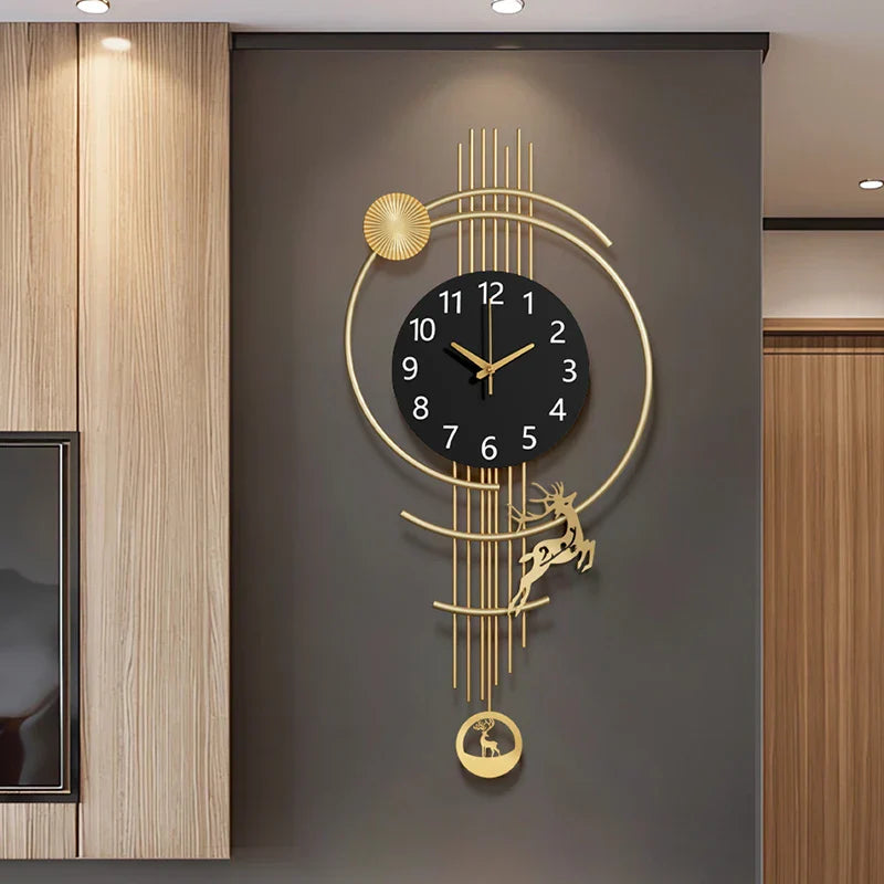 Horloge Murale Design Numérique avec Affichage Clair | Accessoire Moderne pour Salle de Bains