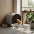 Maison de litière Mavia — Meuble discret pour chat