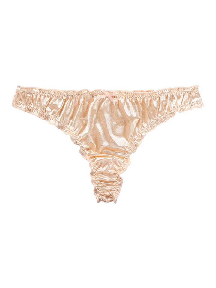 Calista — Tanga microfibre seconde peau