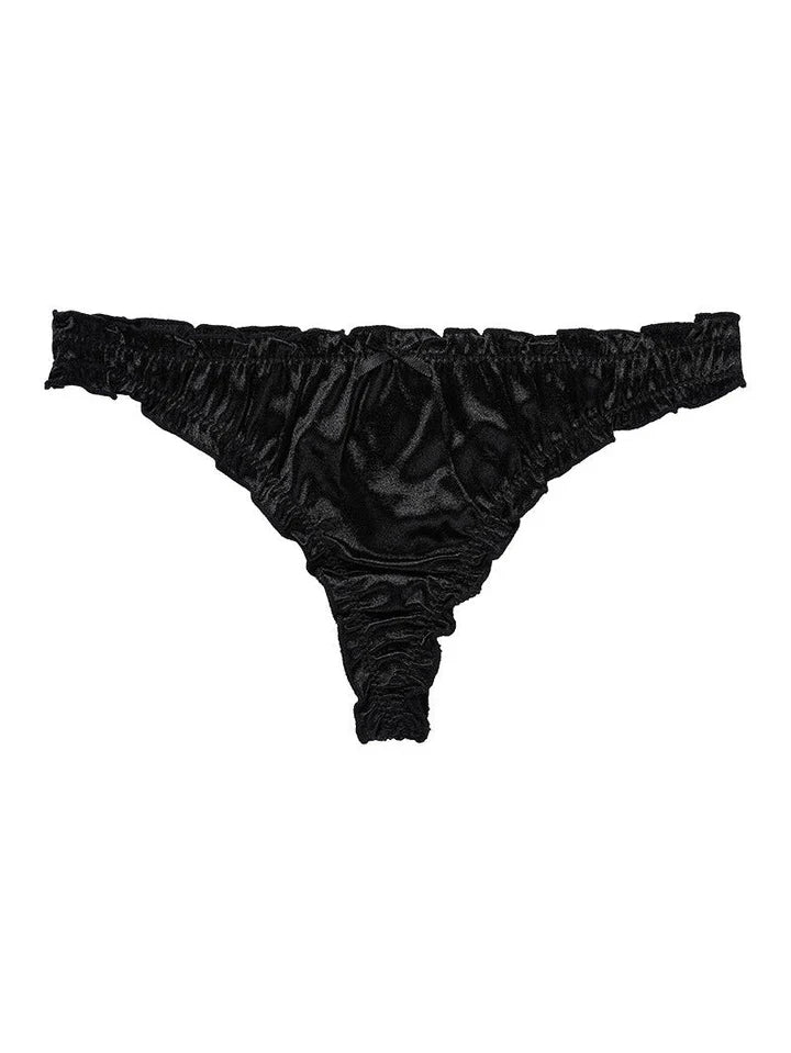 Calista — Tanga microfibre seconde peau