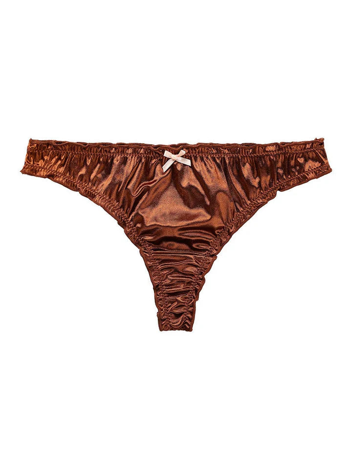 Calista — Tanga microfibre seconde peau