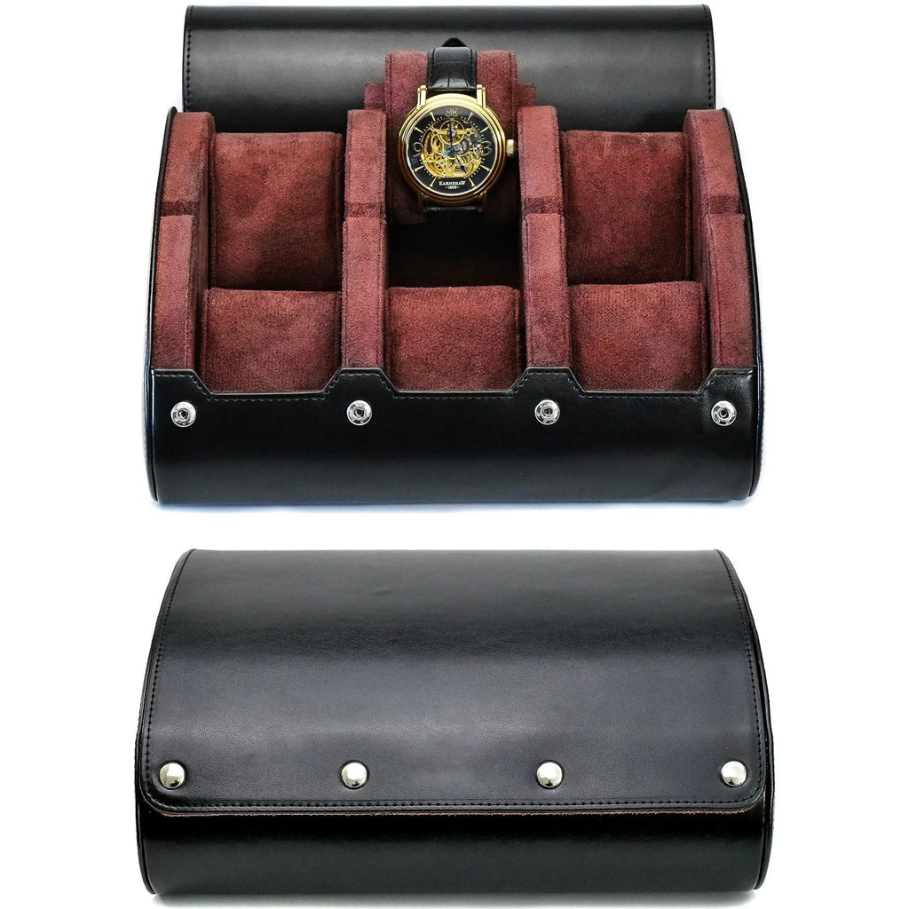 Organisateur de Montres | Étui de Voyage en Cuir PU avec 6 Fentes | Protection Optimale pour Collection de Montres