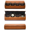 Organisateur de Montres | Étui de Voyage en Cuir PU avec 6 Fentes | Protection Optimale pour Collection de Montres