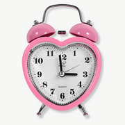 COEUR - Reveil rose forme coeur