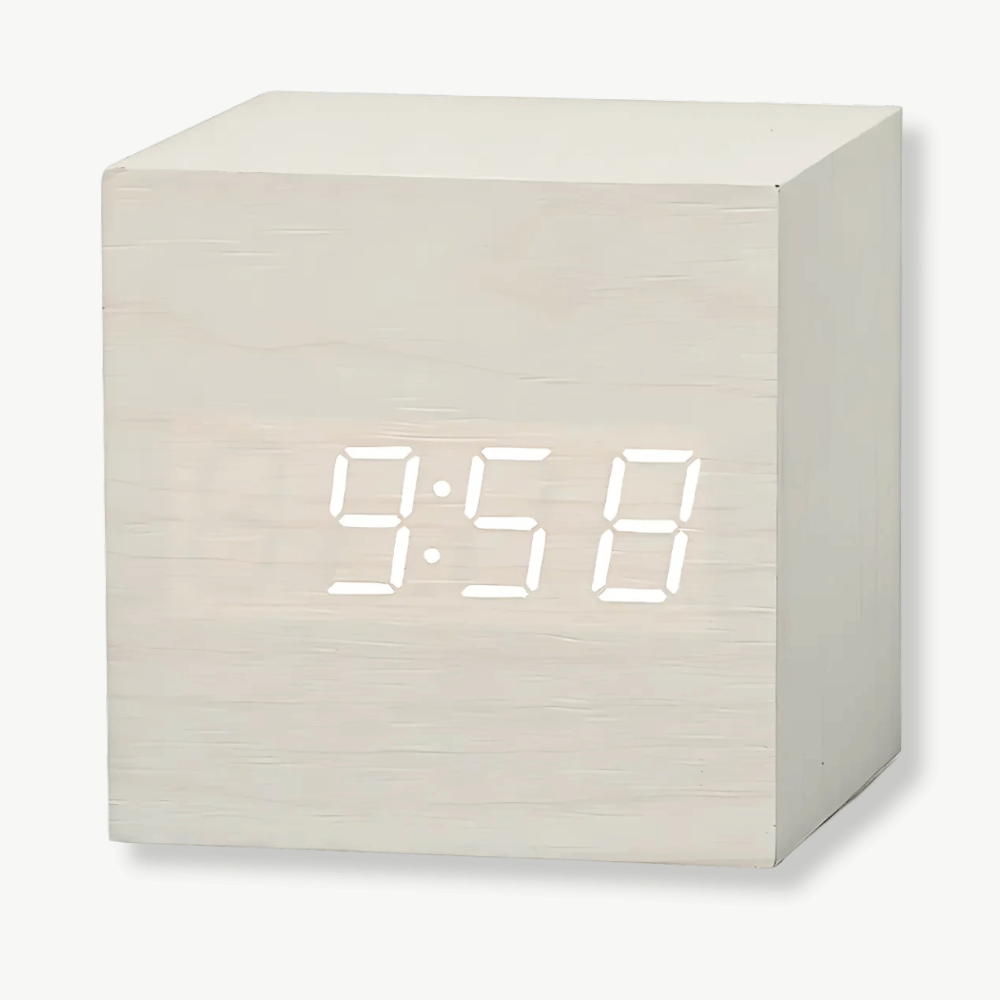CUBE - Réveil LED carré