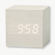 CUBE - Réveil LED carré