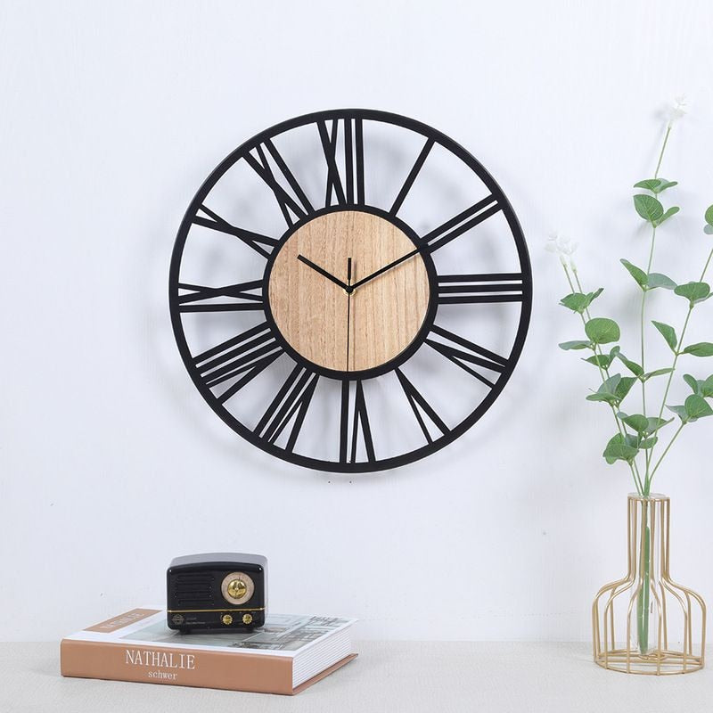 Horloge Murale Bois Scandinave