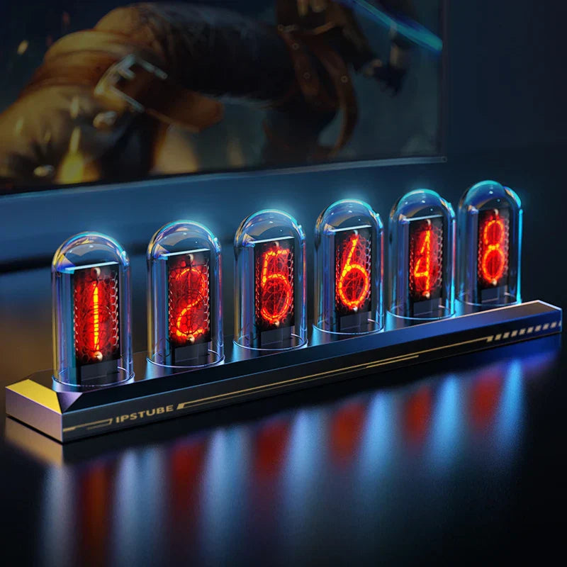 LUMINA - Horloge Nixie RGB personnalisable