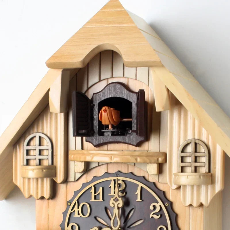 ROMAN - Horloge coucou bois cadran romain