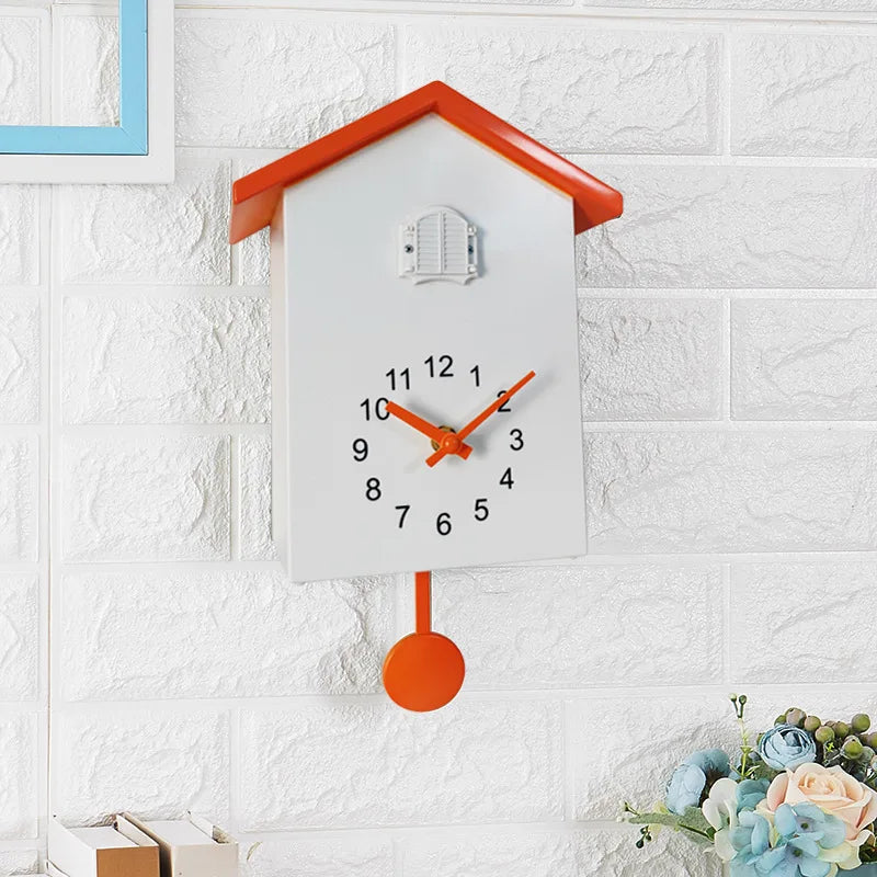 COLORIS - Horloge coucou moderne colorée