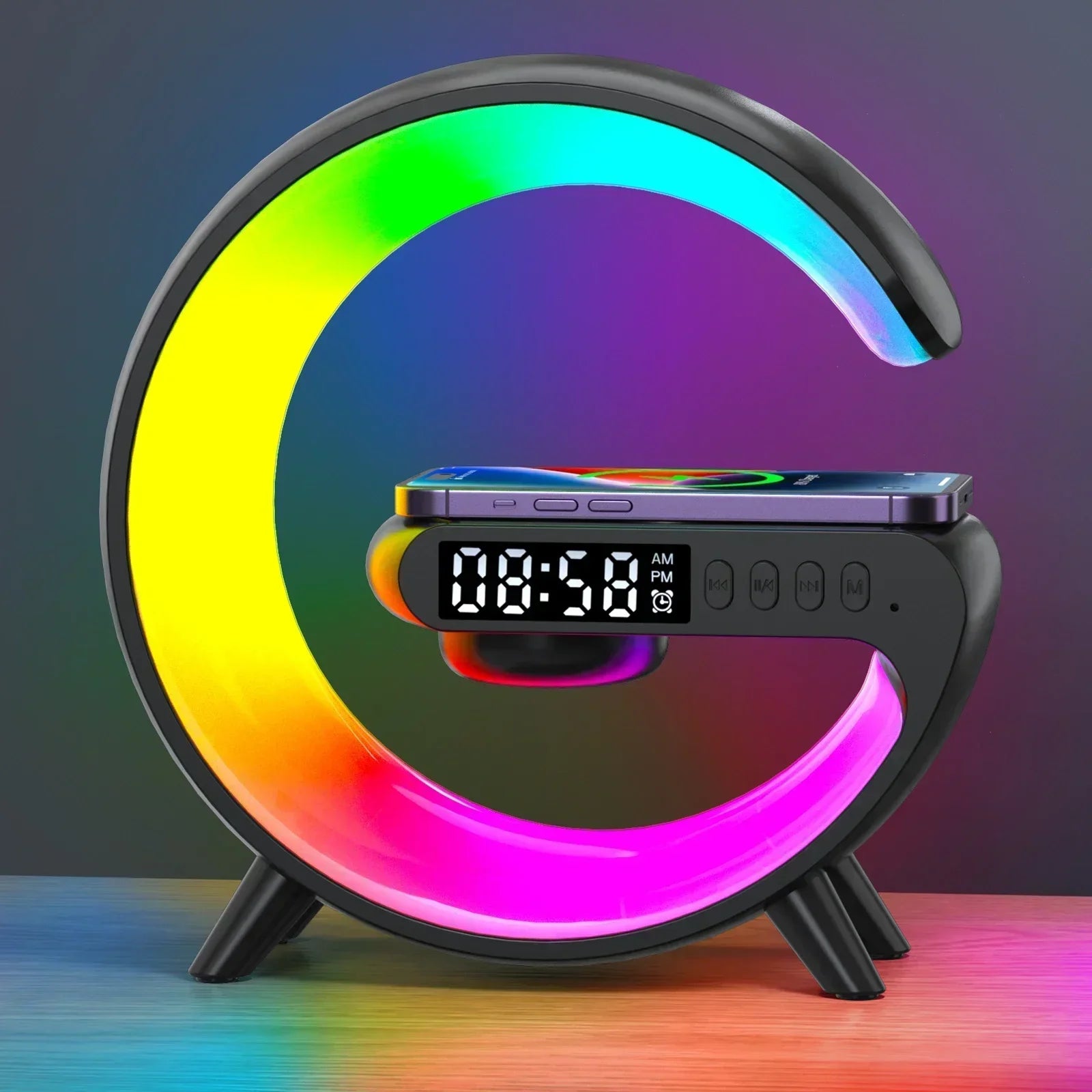 VOLT - Réveil RGB charge sans fil