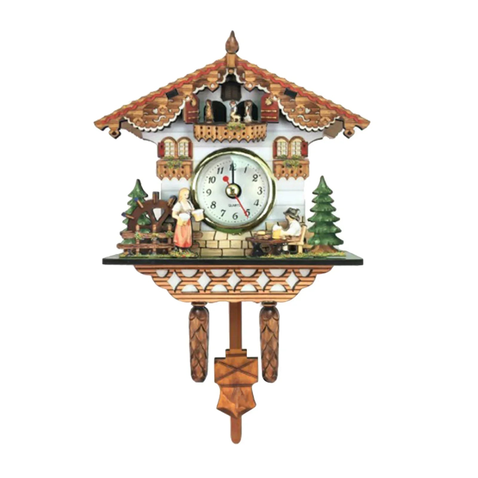 SYLVAN - Horloge coucou forêt maison