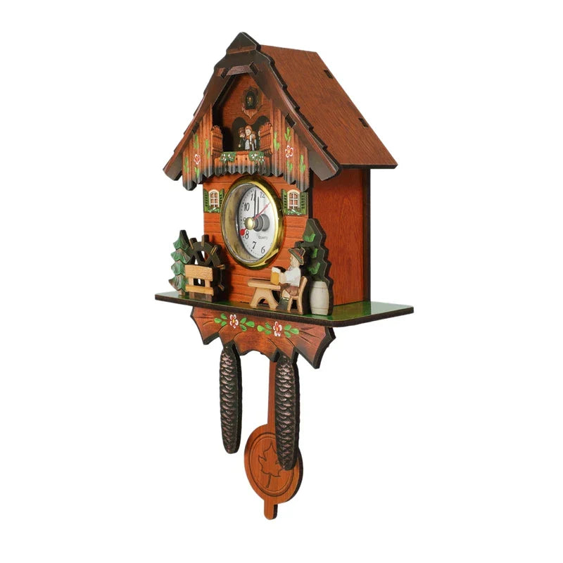 MONTANA - Horloge coucou chalet quartz