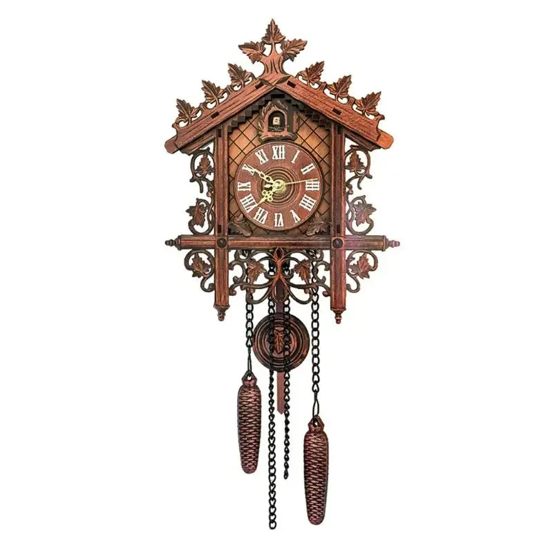 Horloge Coucou Vintage Bois
