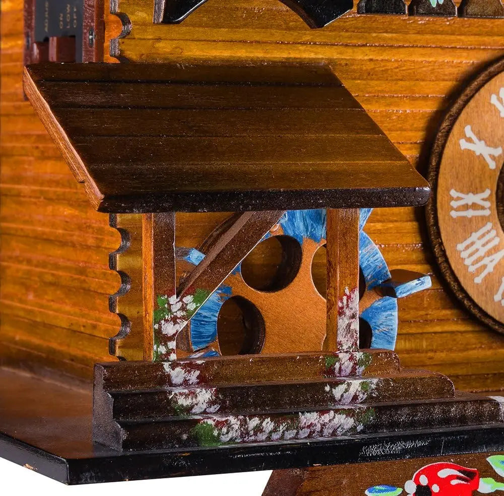 CABANE - Horloge coucou bois chalet