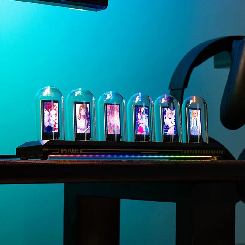 LUMINA - Horloge Nixie RGB personnalisable