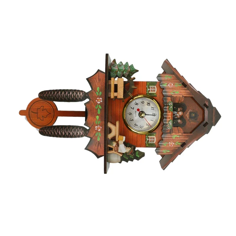 MONTANA - Horloge coucou chalet quartz