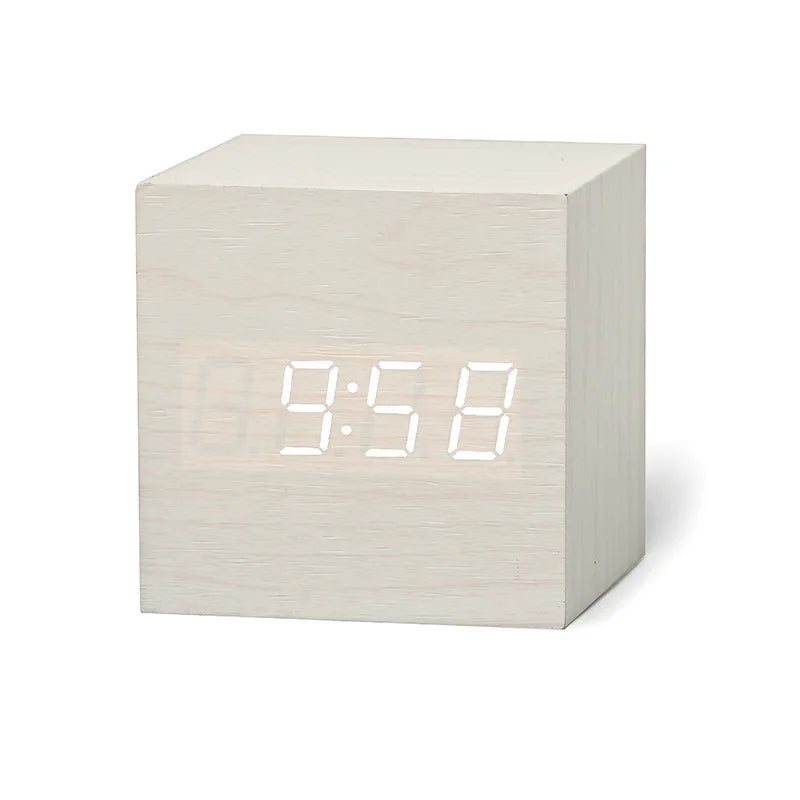 CUBE - Réveil LED carré
