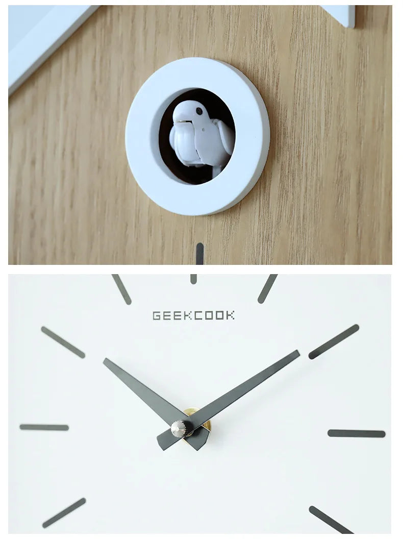 CHALET - Horloge coucou design 27x47 cm