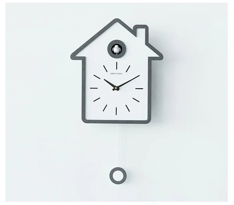 CHALET - Horloge coucou design 27x47 cm