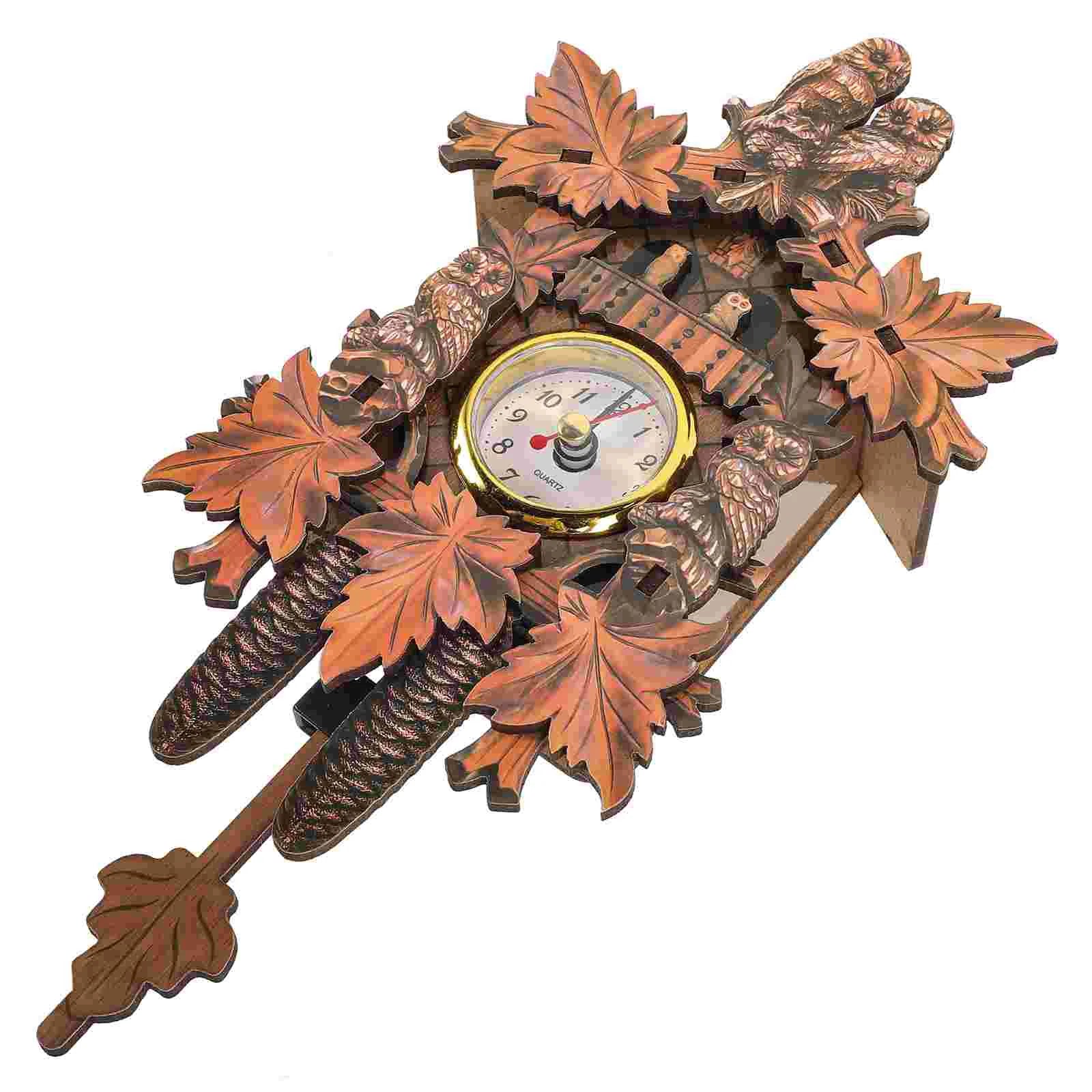 NOCTUA - Horloge coucou hibou vintage
