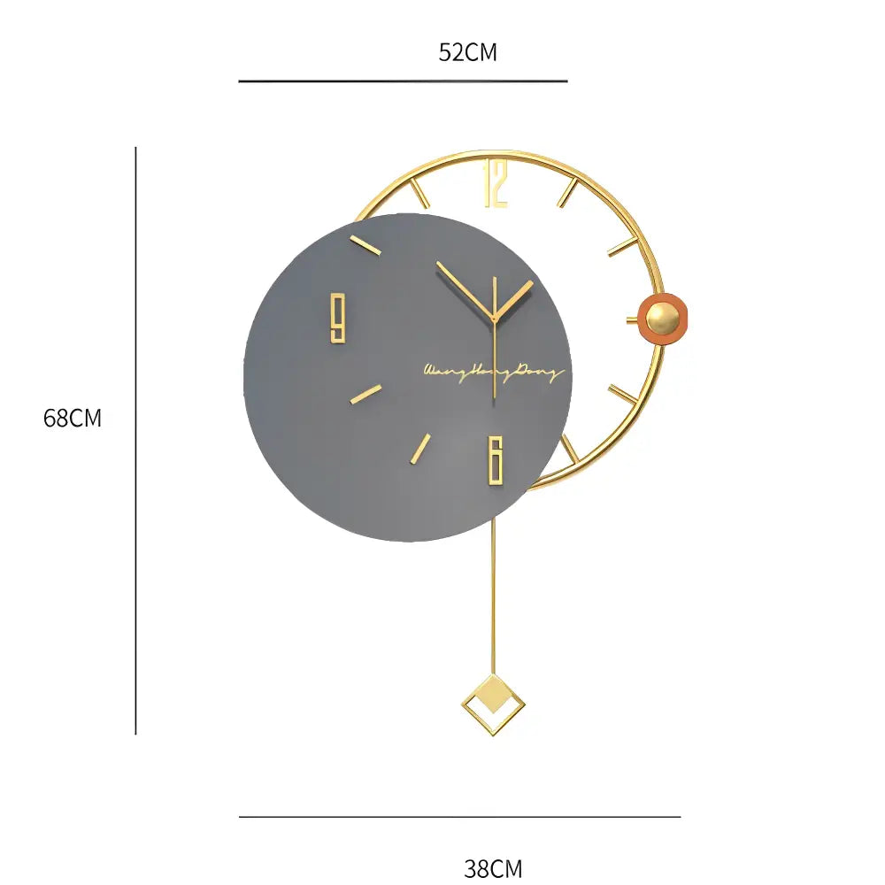 Pendule Murale Design Décalé