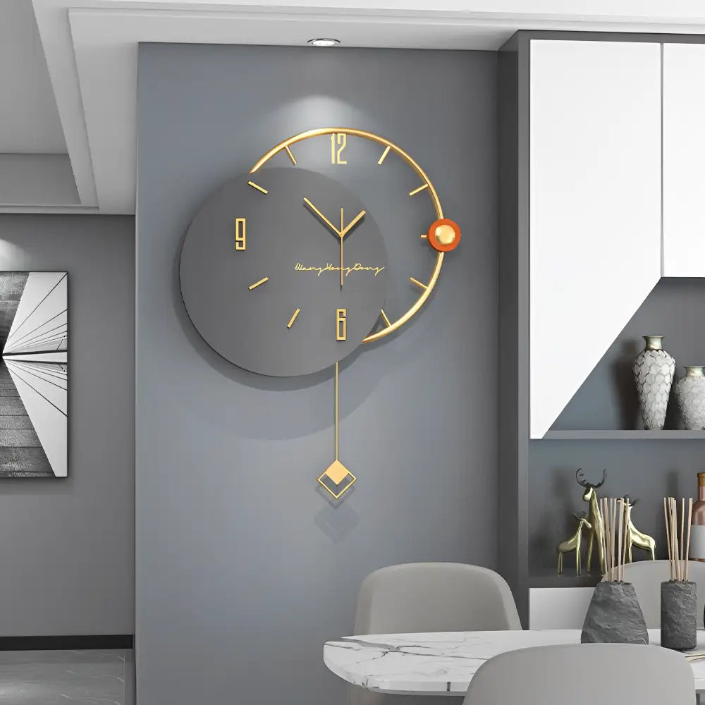 Pendule Murale Design Décalé