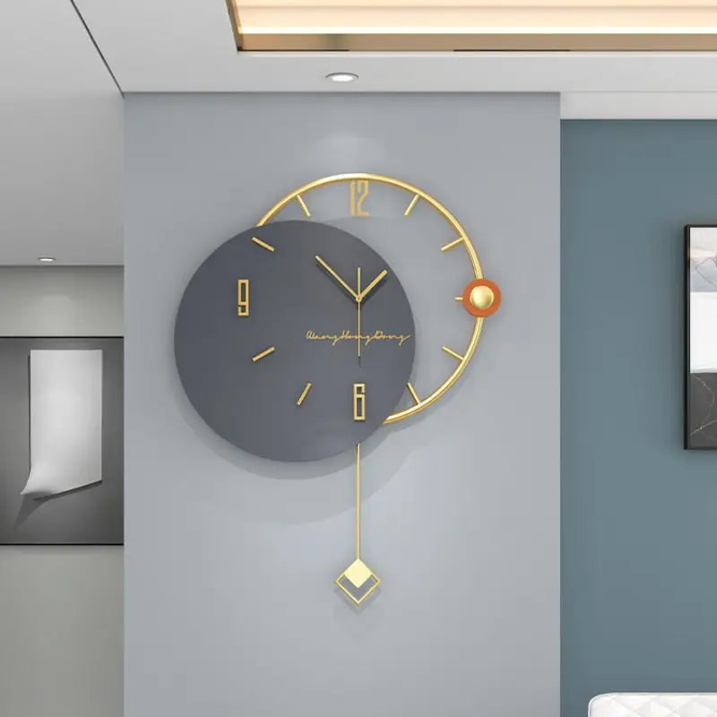 Pendule Murale Design Décalé