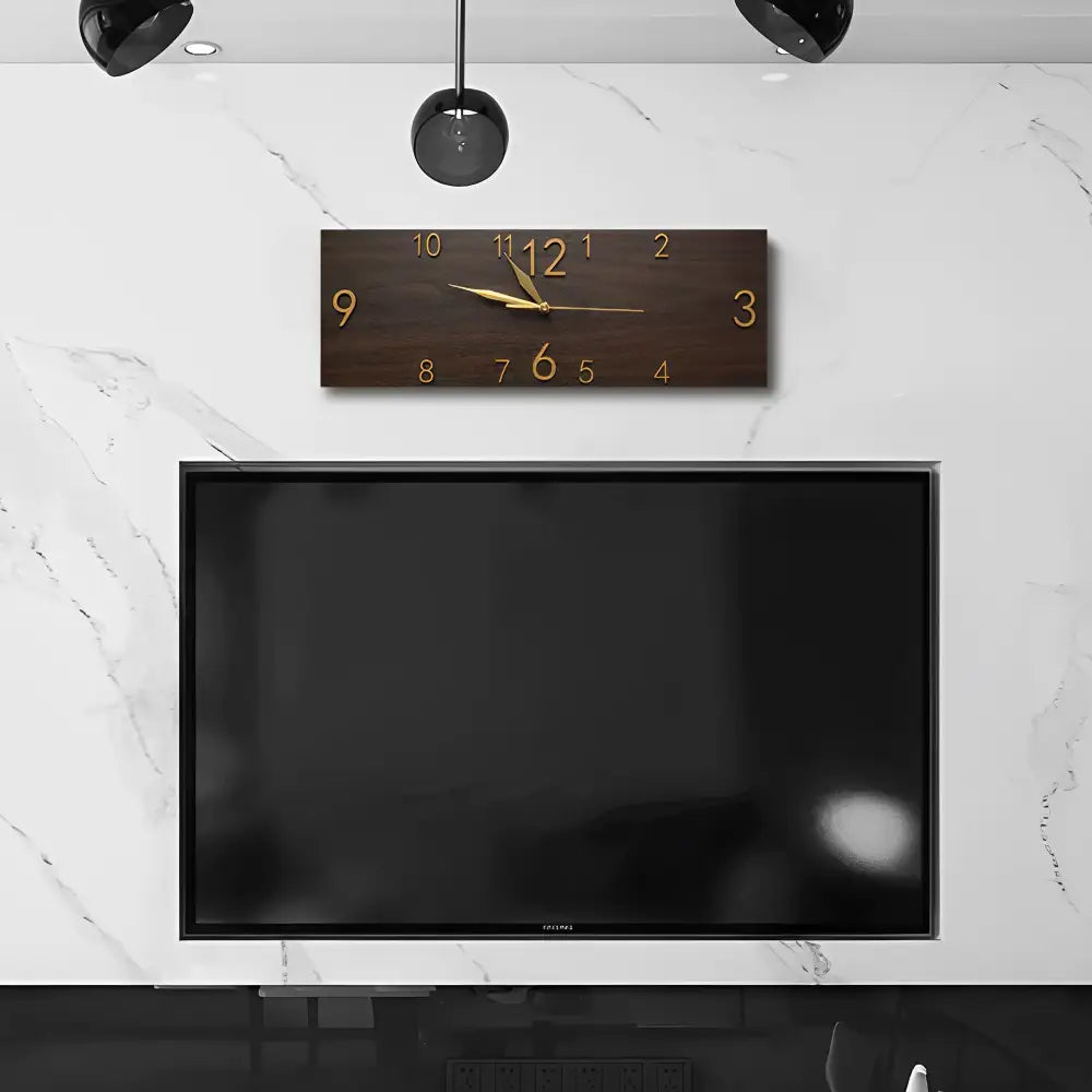 Horloge Murale Rectangulaire