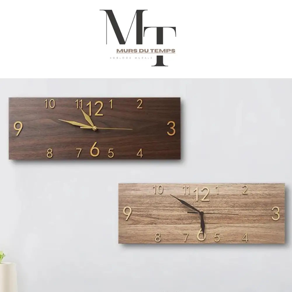 Horloge Murale Rectangulaire