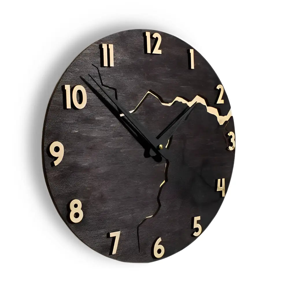 BOSCO - Horloge murale bois design