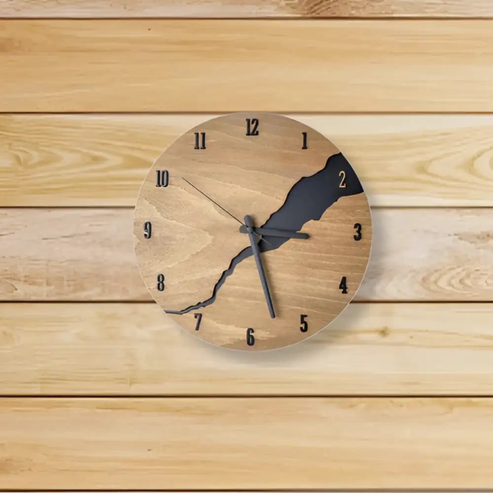 Horloge Bois Design