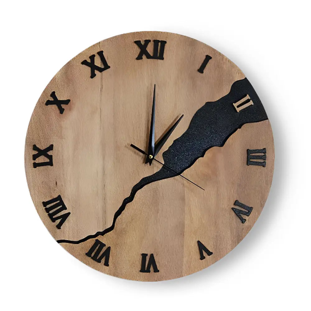 BOSCO - Horloge murale bois design