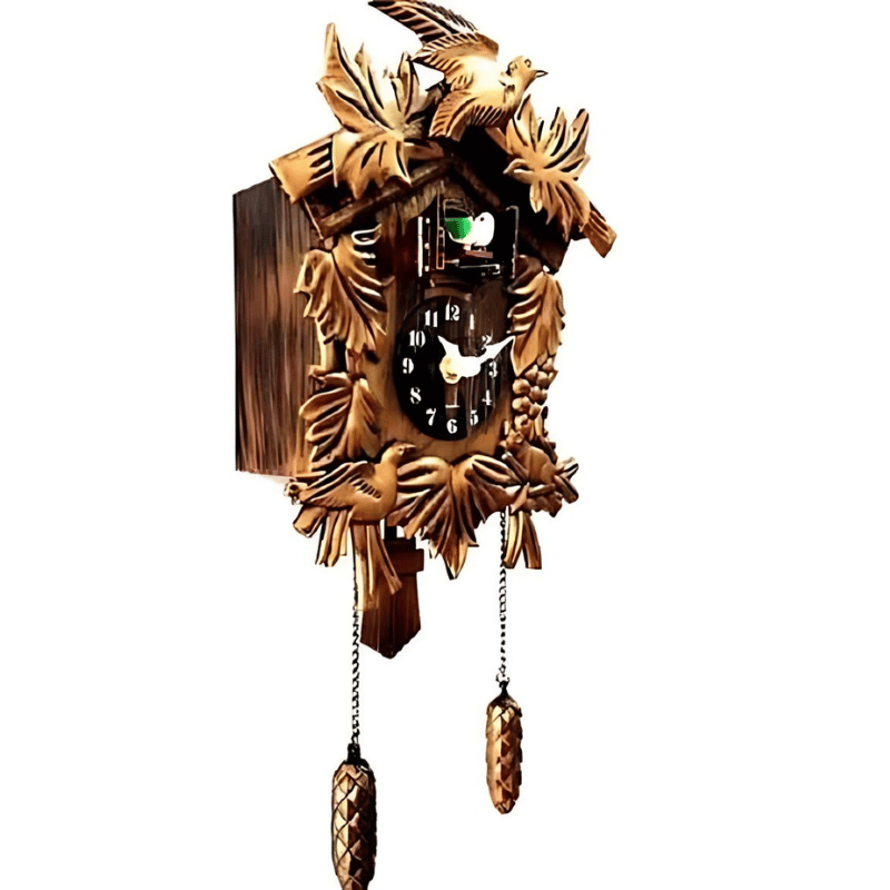 TRADITION - Horloge coucou ancienne 35 cm