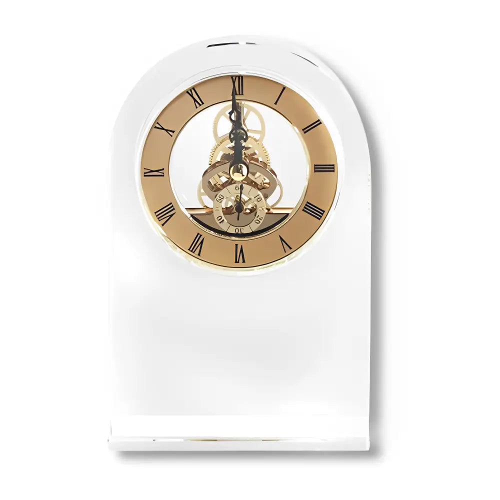 Horloge de Bureau Design Transparente