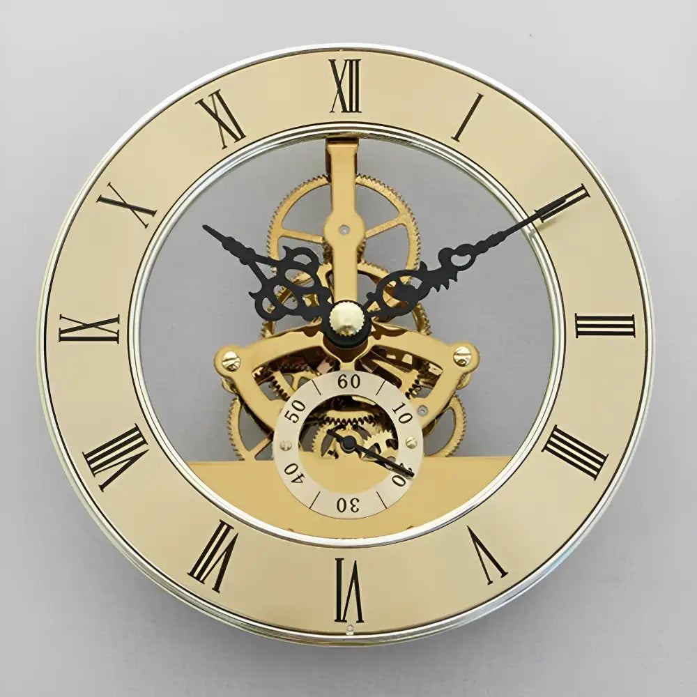 Horloge de Bureau Design Transparente