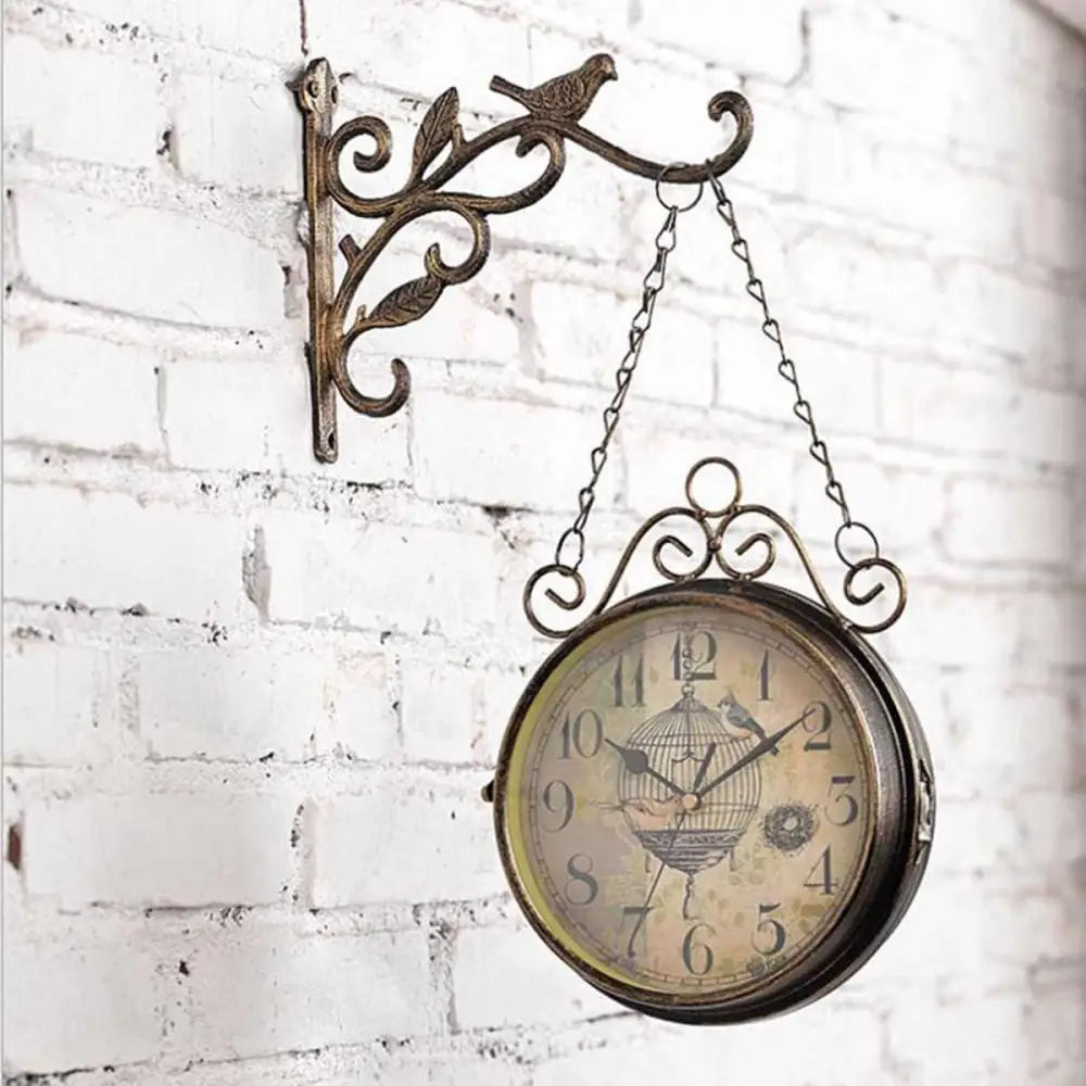 Horloge Double Face Ancienne