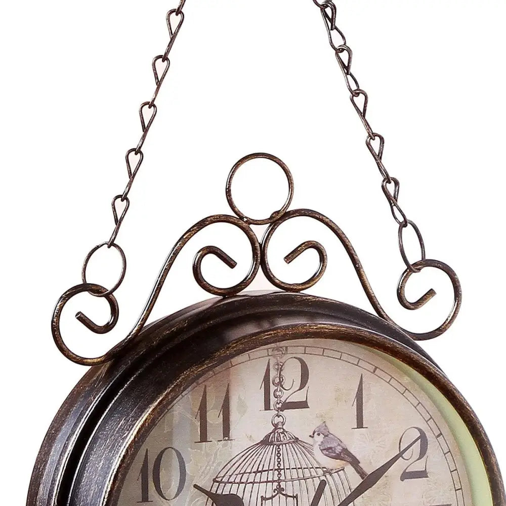 Horloge Double Face Ancienne