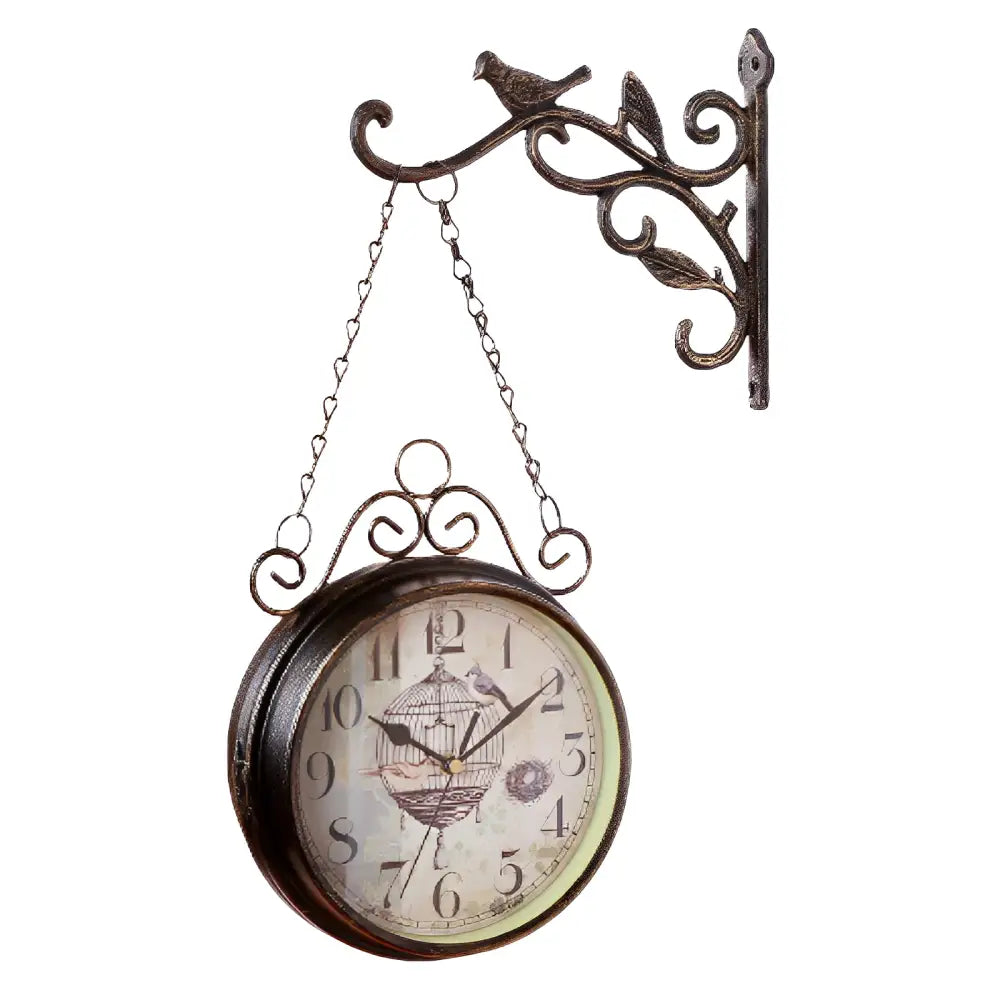 Horloge Double Face Ancienne