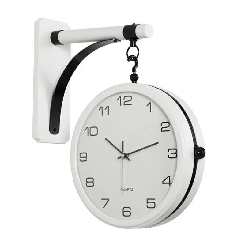 Horloge Double Face Décoration de Salon