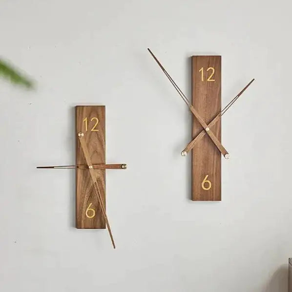 MASSIVA - Horloge murale bois massif