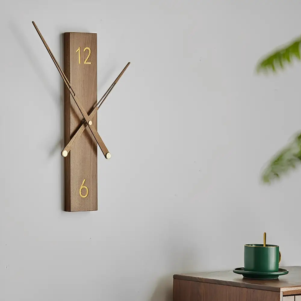 MASSIVA - Horloge murale bois massif