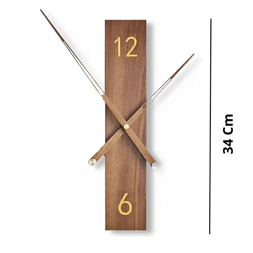 MASSIVA - Horloge murale bois massif