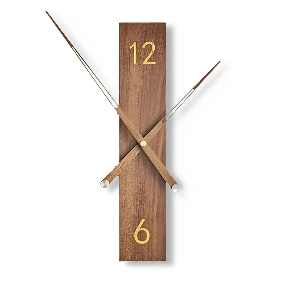 Horloge Murale Moderne Bois Massif