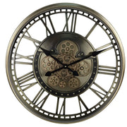 MEKA - Grande horloge murale industrielle