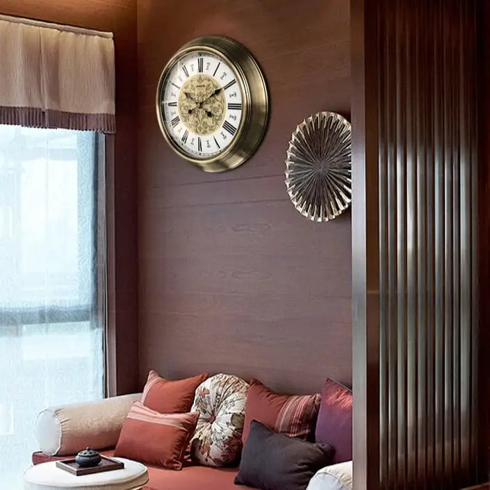 BAROCO - Horloge murale baroque vintage
