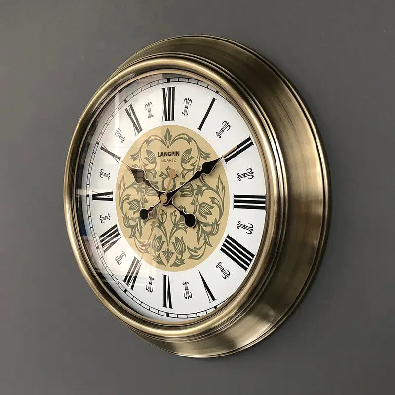 BAROCO - Horloge murale baroque vintage