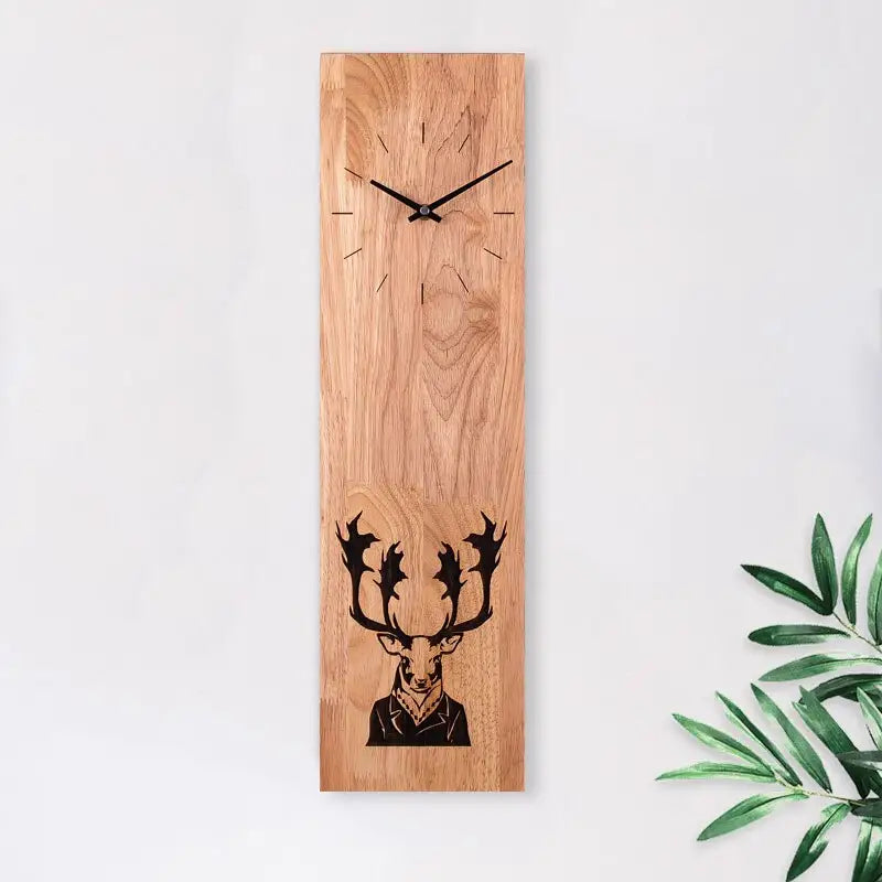 Horloge Murale Bambou