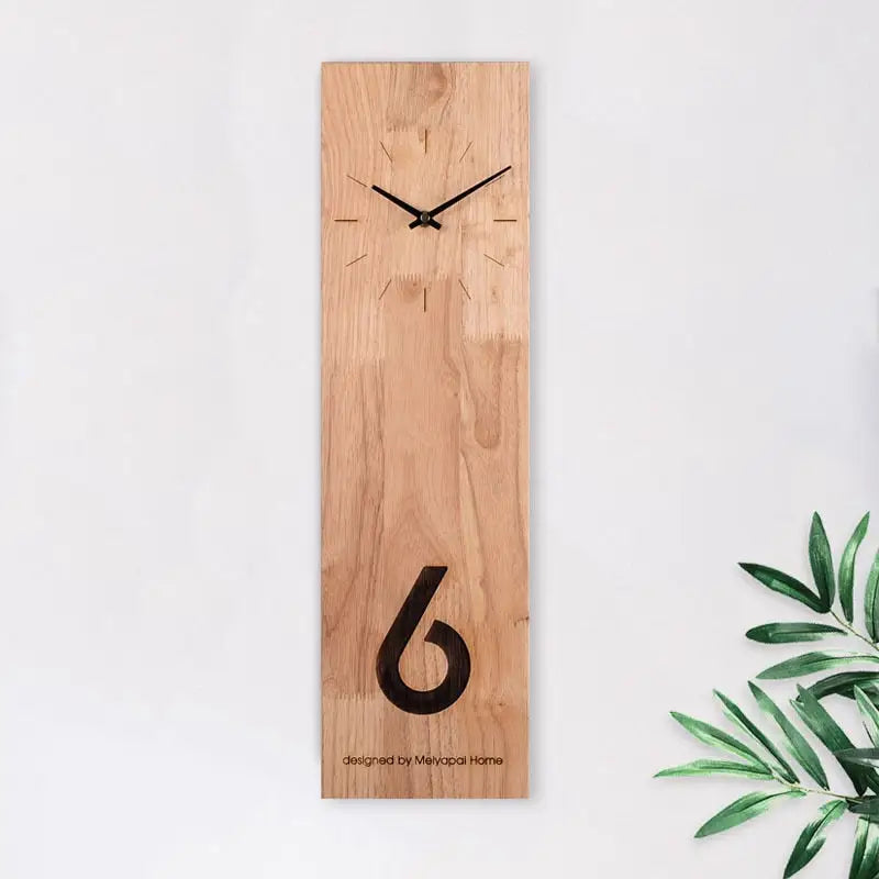 SAO - Horloge murale bois
