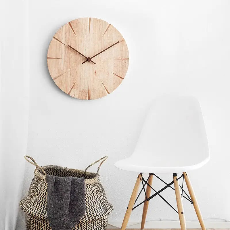 Horloge Murale Bois Sculpté